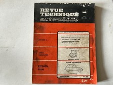 Revue technique Citroen DYANE