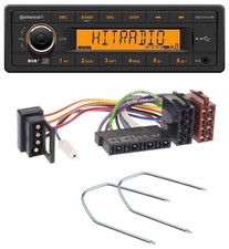 Continental 1DIN DAB MP3 AUX USB Autoradio f&uuml;r Mercedes E-Klasse W124 S-Klasse W
