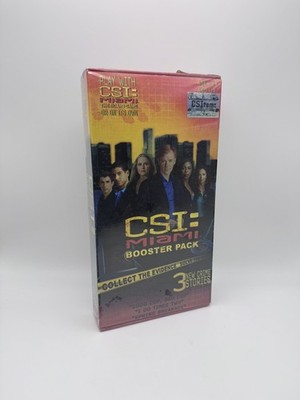Brettspiel CSI: Miami Booster Pack (neu versiegelt) - KOSTENLOSER UK-Versand! 13+