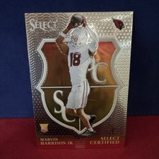 2024 Panini Select Marvin Harrison Jr. #5 Arizona Cardinals Certified Rookies