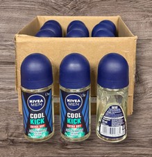 Nivea Men Cool Kick Original Roll-on Deodorant Extra Dry 48H  12 Pk  50 ML