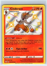 Cinderace SV017/SV122 Shiny Rare Shining Fates Shiny Vault Pokemon Holo NM on eBay