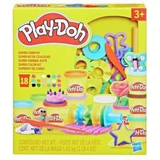 Play-Doh Super Colour Kit with 18 Tubs & 15 Accessories