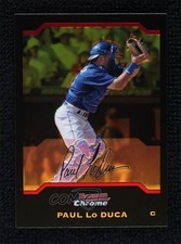 2004 Bowman Chrome Gold Refractor 2/50 Paul Lo Duca #122 09gu