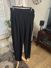 Joan Walters vintage black dress pants size 12