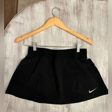 Girls Nike DRI-FIT Black Athletic Skirt Size M