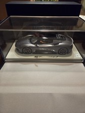Maserati MC20 1:18 scale Model Car Silver Grey by BBR Models Limited Edition