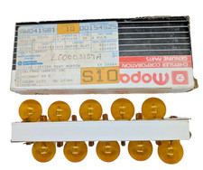 Mopar 00154525 3157na Bulb Natural Amber Front Turn Signal Pkg Of 10