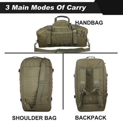 Tactical Gym Duffel Backpack Capacity Bag Tactical Gym Duffel Backpack Capacity Bag