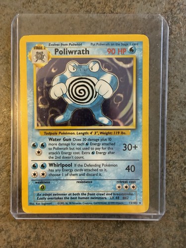 Poliwrath — Base Set (Unlimited)