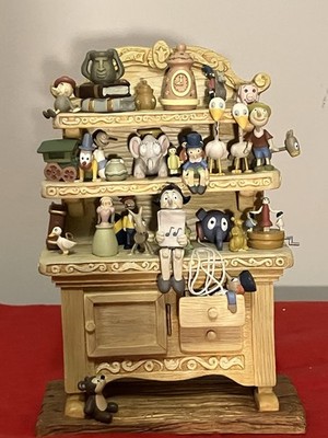 WDCC Disney Geppetto's Toy Hutch Figurine + COA Geppetto's Toy Creations