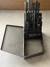 Vintage HUOT DRILL INDEX 1/16 - 1/2 Chicago Latrobe Twist Drill Works USA