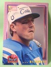 1993 Pro Set Power - Power Moves Update Don Majkowski #PMUD17 - Indy Colts
