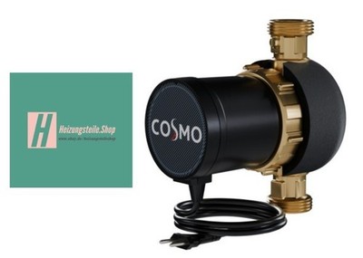 COSMO Zirkulationspumpe Trinkw. 1'' AG CPBA2 Absperr-/ Rückschlagventil Kabel NEU
