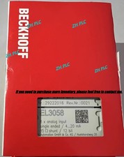 Beckhoff EL3058 PLC Module EL 3058 New In Box