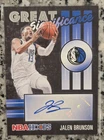Jalen Brunson - 2020-21 NBA Hoops Great Significance Autograph | #GS-JBR