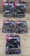 Five 1969 Ford Mustang BOSS 429 John Wick 1:64 Scale Model Cars  Greenlight New