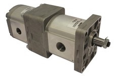 Galtech Hydraulic Tandem Pump, Group 1 to Group 1 - 9.8 CC to 5.0 CC