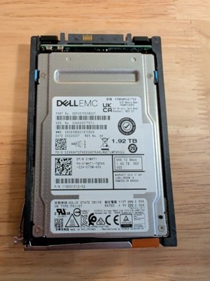 Dell EMC Kioxia | KPM5XRUG1T92 |  1.92TB SAS 12Gbps SSD SDFBE85EAB01