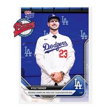 Kyle Tucker Dodgers 2025 MLB Topps NOW Card OS18 In Hand