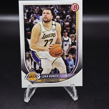 2025-26 Bowman Basketball Luka Doncic #123 Los Angeles Lakers Paper