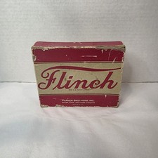 Vintage Flinch Card Game Parker Brothers 1938 Complete w/ Box Rules