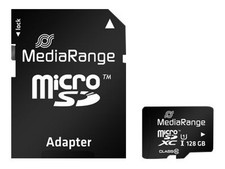 MEDIARANGE MR945 128GB MicroSDXC Class 10 UHS-I 80MB/s 20MB/s Memory Card