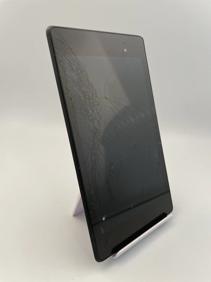 Asus Google Nexus 7 K008 Black Android Tablet Cracked Spares And Repairs #D - Image 3 of 4