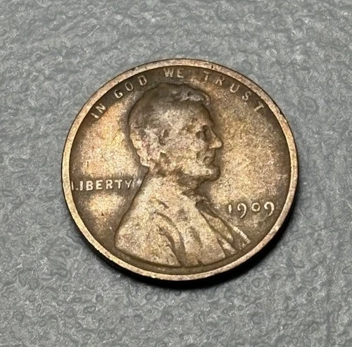 1909 Lincoln Wheat Cent Penny Coin