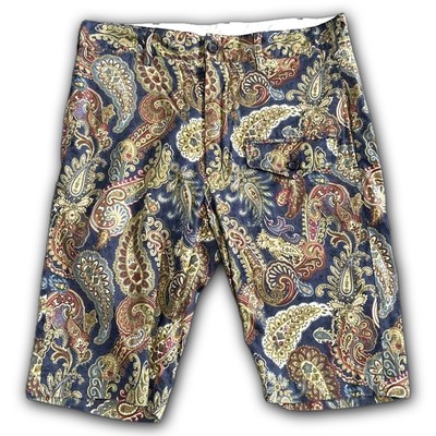 Engineered Garments Paisley Print Ghurka Shorts Mehrfarbig Größe 32 F/S