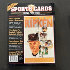 Allan Kaye’s Sports Cards March 1992 Cal Ripken Cover Alternate Cover Brett Hull