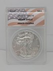 2012 S$1 ANACS MS70 American Silver Eagle Coin — photo 1