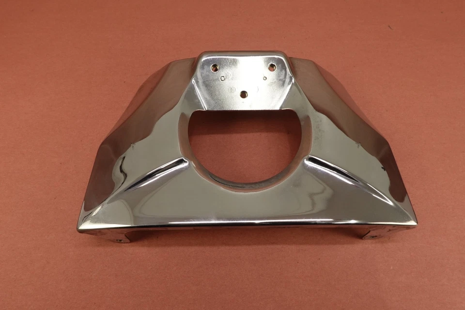 Cubierta de tubo de horquilla cromada central Kawasaki Vulcan 1500 VN1500L 1996-2008 Foto 3 de 4