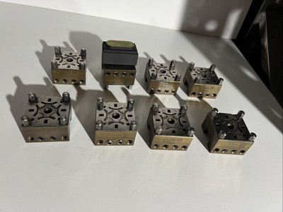 Erowa Electrode Holders ER-010793 Brass Slotted Lot of 8 