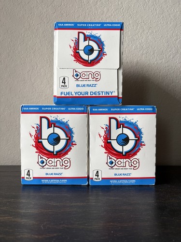 Bang Energy Blue Razz Original Black Can Collectible