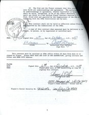 Curt Flood Amos Otis Psa Dna Signed 1989 Senior League Contract Autograph Curt Flood Amos Otis Psa Dna Signed 1989 Senior League Contract Autograph