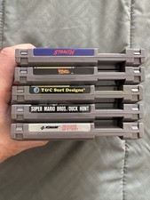 Nintendo NES Game Lot 5 Games Tested