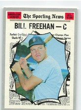 1970 Topps #465 Bill Freehan - Detroit Tigers LOW GRADE