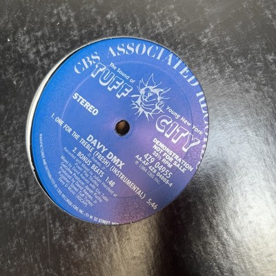 Davy DMX - One For The Treble (US, 1984. Tuff City/CBS) Techno Up Hop Classic!