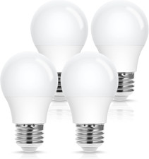 A15 LED Light Bulb, 40W Equivalent LED Ceiling Fan Light Bulbs 5000K Daylight W