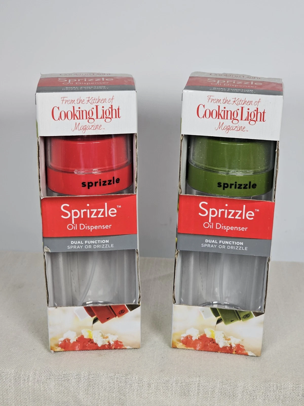 Sprizzle 2 Oil Dispenser Dual Function Spray Or Drizzle Cooking Light...