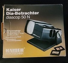 Kaiser Diascop 50N Semi-Automatic Slide  Filmstrip Viewer with Manual