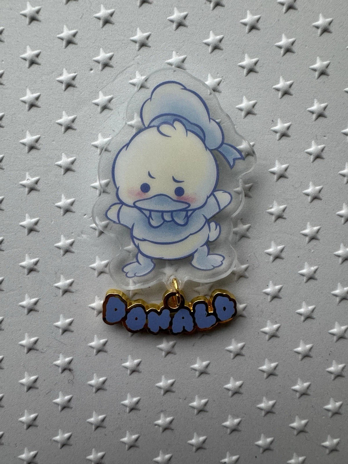 Disney Mickey & Friends Cloud Characters Blind Box Acrylic Pin & Charm - Donald