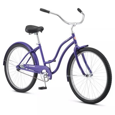 SCHWINN LEGACY WOMEN'S 26'' CRUISER BIKE - PURPLE