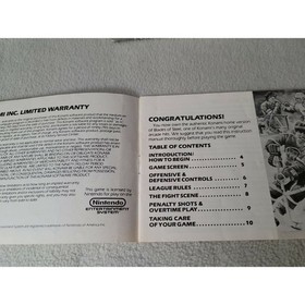 Vintage 1988 Blades of Steel NES Nintendo Complete Box Hockey Sleeve