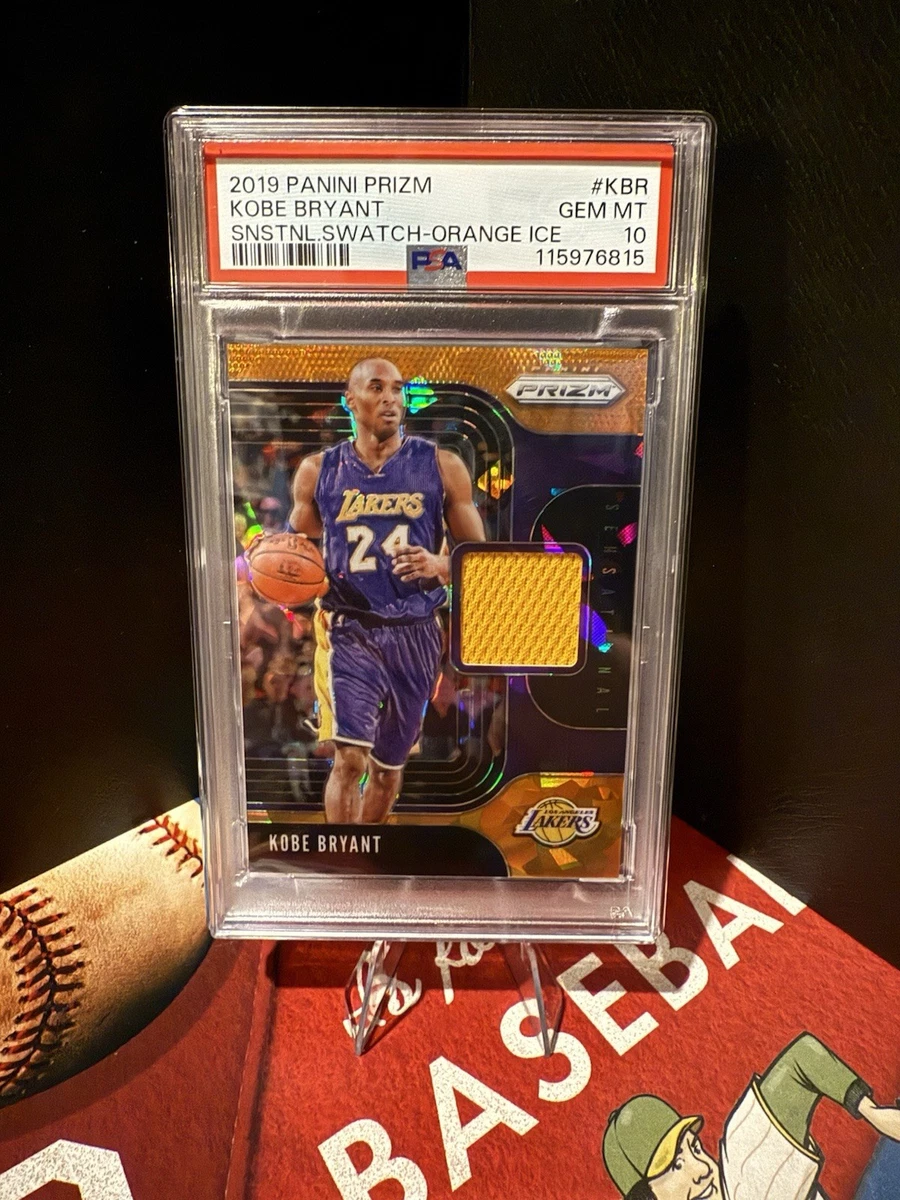 Panini Kobe Bryant 10 Graded Basketball Sports Trading Cards