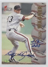 1995 Classic 5 Sport Auto Numbered to 225 216/225 Billy Wagner Auto HOF fo7