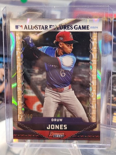 2024 Bowmans Best Druw Jones All Star Futures /50 FG-5 - Bild 1 von 2
