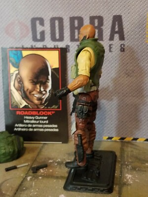 GI JOE ~ 2017 ROADBLOCK ~ SDCC revolution TRANSFORMERS ~100