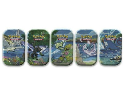 Pokemon TCG Shining Fates Mini Tin Complete SET OF 5 SEALED TINS